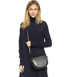 Rebecca Minkoff Black Astor Saddle Bag